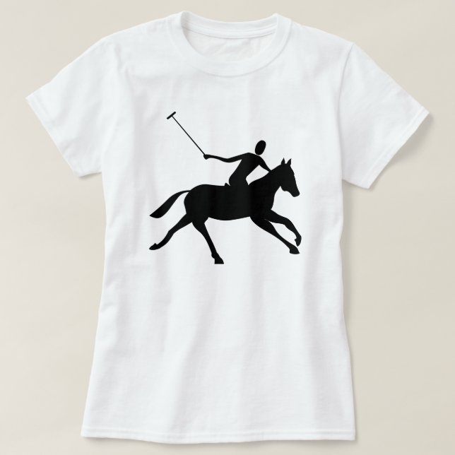 T-shirt Polo - Noir (Design devant)