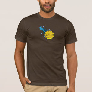 T-shirt Polo vivant d'amour - le tee - shirt foncé des