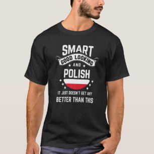 T-shirt Pologne Drapeau Fierté autochtone Pologne Racines