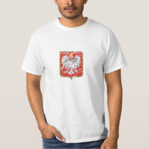 T-shirt Polonais affligé