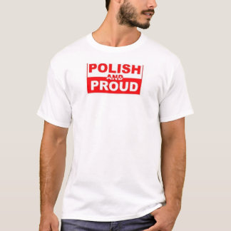 T-shirt Polonais et fier