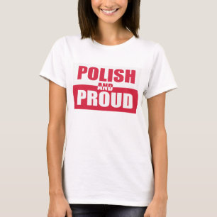 T-shirt Polonais et fier
