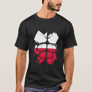 T-shirt Polska Sixpack entraînement polonais