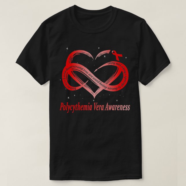 T-shirt Polycythemia Vera  (Design devant)