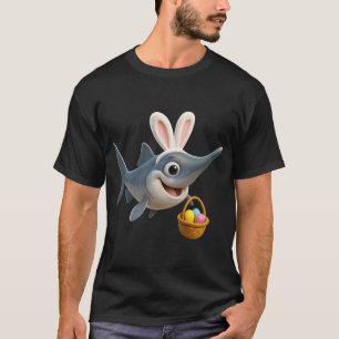 T-shirt Polyodon américain de Pâques
