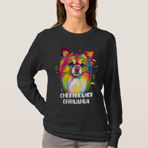 T-shirt Pom-pom girl Chihuahua Chiwawa Humour Jouet race