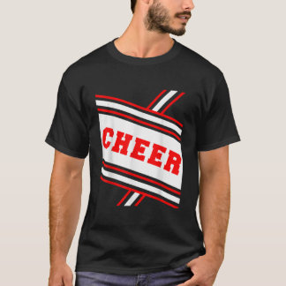 T-shirt Pom-pom girl Costume Chemise Halloween Cheer Team9