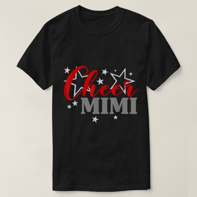 T-shirt Pom-pom girl Fière Cheer Mimi Fierté Sports Suppor (Design devant)