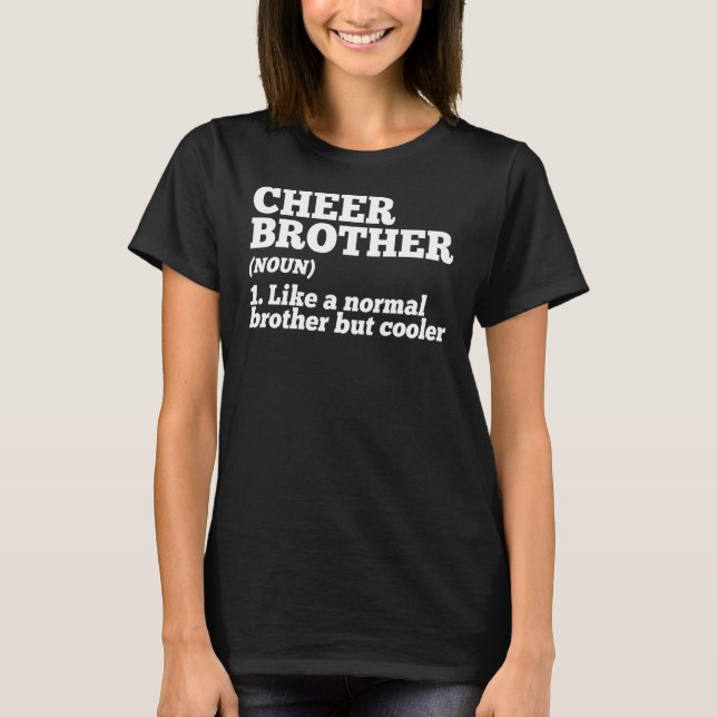 T-shirt Pom-pom girl Frère Comme Un Frère Normal Bu (Devant)