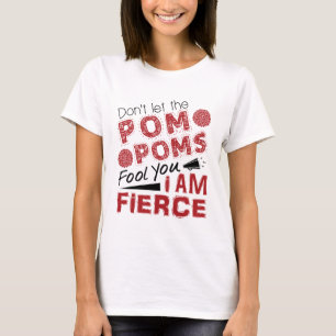 T-shirt Pom-pom girl ne laissez pas les Pom Poms vous trom