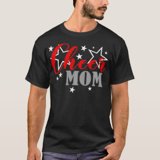 T-shirt Pom-pom girl Proud Cheer Mom Pride Sports Supporte