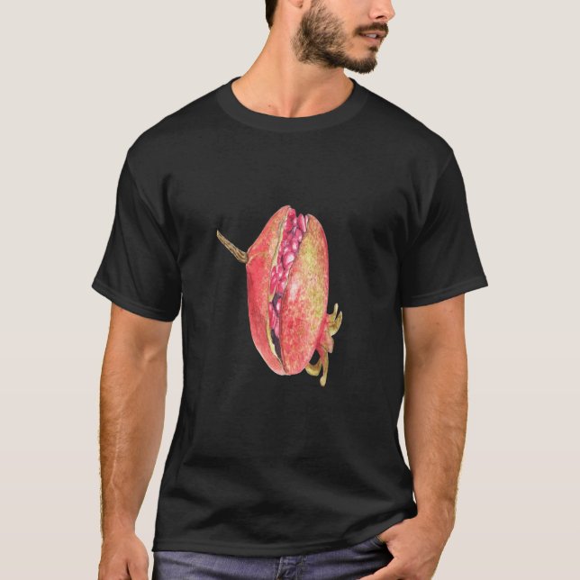 T-shirt Pomegranate Summer Fruit (Devant)