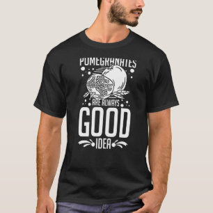 T-shirt Pomegranit Jus Arbre Graines Fruit Flower Plante 1