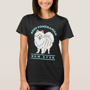T-shirt Poméranienne mère propriétaire de chien Poméranien