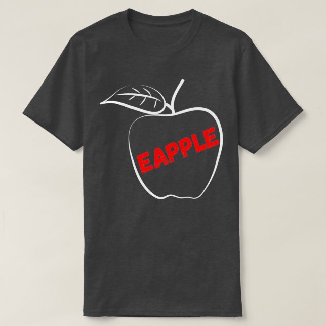 T-shirt Pomme 2 2 (Design devant)