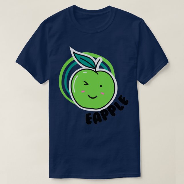 T-shirt Pomme 5 (Design devant)