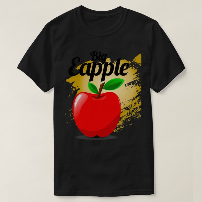 T-shirt pomme Big Eapple (Design devant)