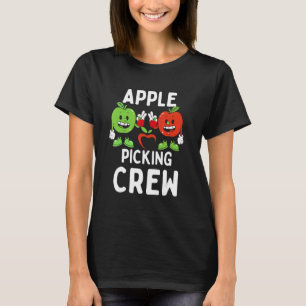 T-shirt Pomme cueillir l'équipage saison mignonne Fall Orc