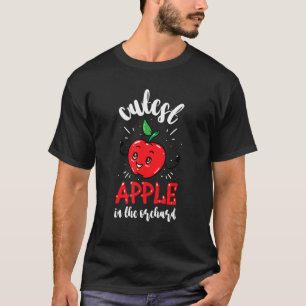 T-shirt Pomme Cutest Drôle Dans Le Verger Pomme Pick Ki