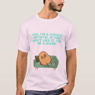 T-shirt POMME DE TERRE COUCHE - Pomme de terre can