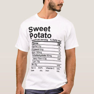 T-shirt Pomme de terre douce 
