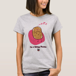 T-shirt Pomme de terre endormie