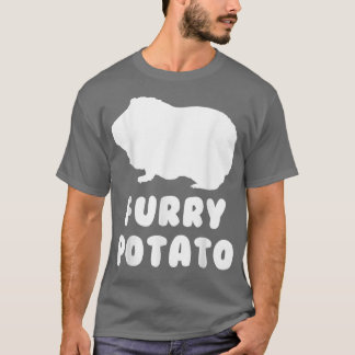 T-shirt Pomme de terre fourrure Guinée Cochon Drôle Citati