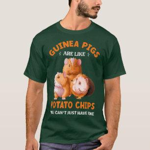 T-shirt Pomme de terre fourrure Guinée Pig Citation animal