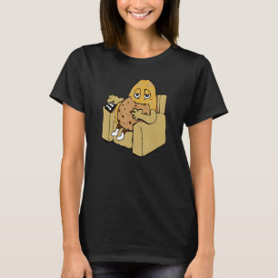 T-shirt Pomme de terre sur fauteuil