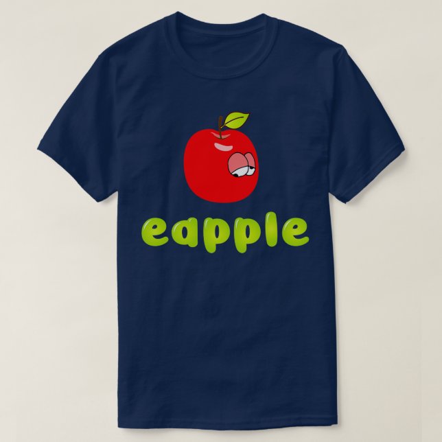 T-shirt pomme rouge (Design devant)