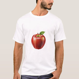 T-shirt Pomme rouge fraîche