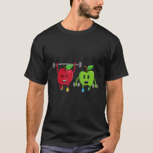 T-shirt Pommes de force végétalienne protéine végétalienne