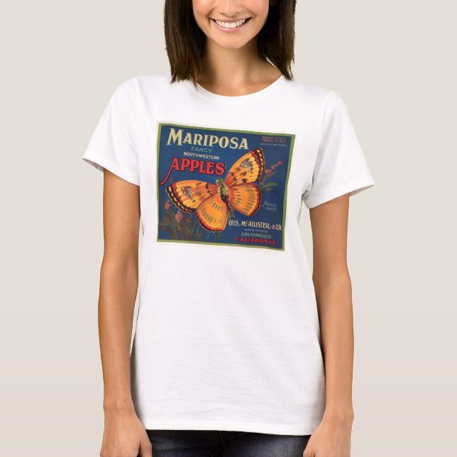 T-shirt Pommes de Mariposa (Devant)