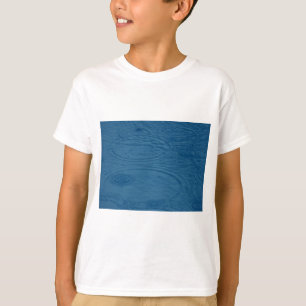 T-shirt Pommes de pluie (Vagues d'eau bleue)