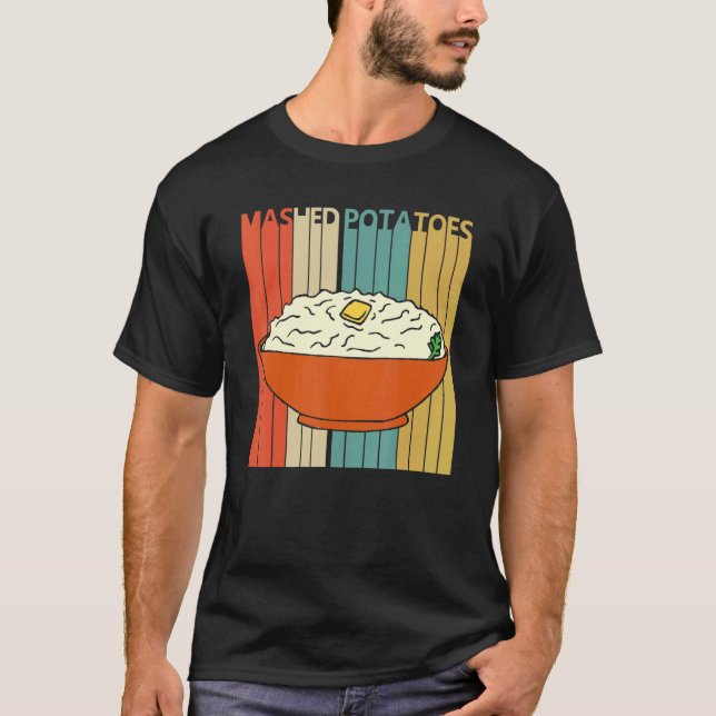 T-shirt Pommes de terre hachées (Devant)