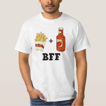 Pommes frites et ketchup BFF