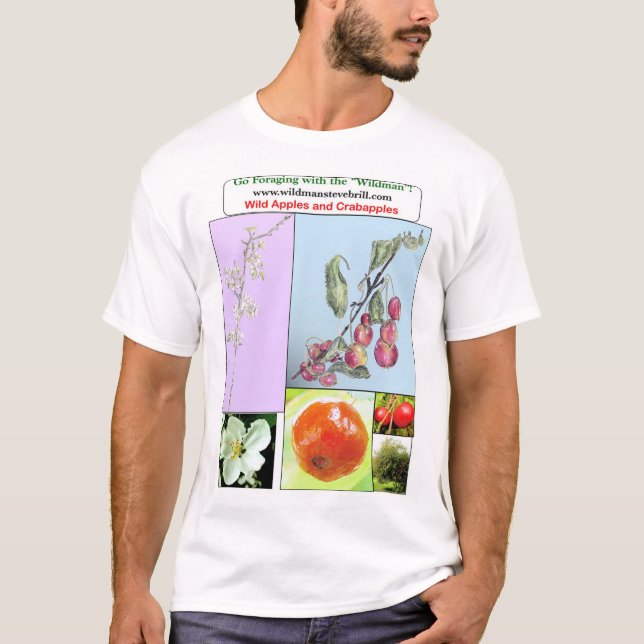 T-shirt Pommes sauvages et Crabapples (Devant)