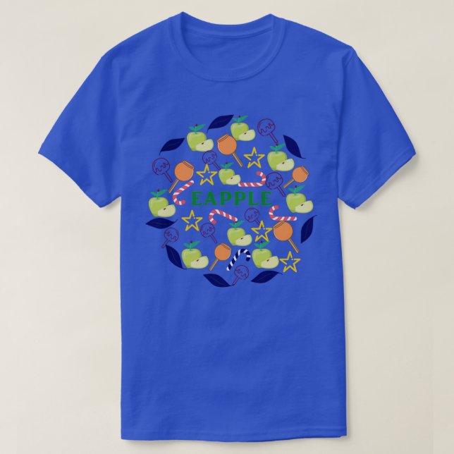 T-shirt Pommes vertes bonbons (Design devant)
