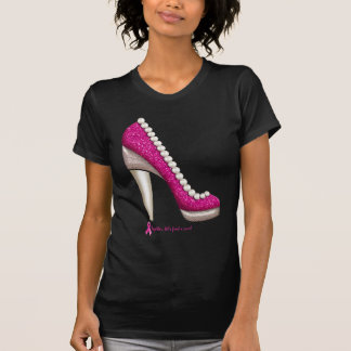 T-shirt Pompe de perle de parties scintillantes de