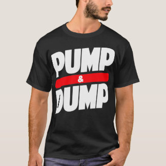 T-shirt Pompe et vidage Crypto t
