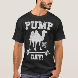 T-shirt Pompe Jour Hump Jour Camel Poids Lifting Entraînem