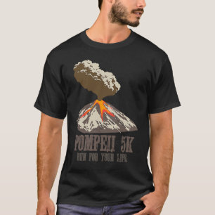 T-shirt Pompeii Fun Run 79 AD Retro Vintage Runner