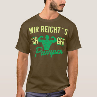 T-shirt pompes de gym