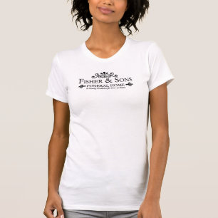 T-shirt Pompes funèbres de Fisher et de fils
