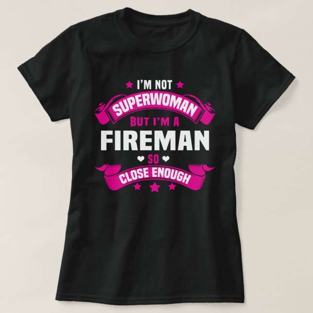 T-shirt Pompier (Design devant)