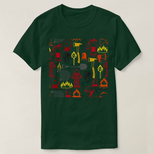 T-shirt Pompier (Design devant)