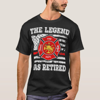 T-shirt Pompier à la retraite 911 Secourir un cadeau de re