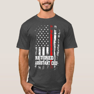 T-shirt Pompier à la retraite Assistant Chef Retraite