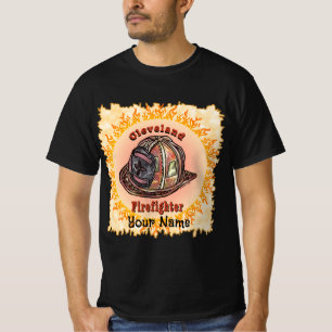 T-shirt pompier Cleveland