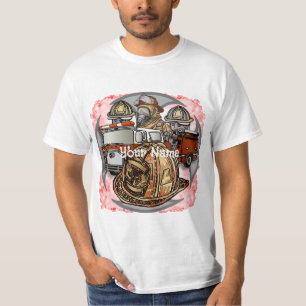 T-shirt Pompier Croix Camion